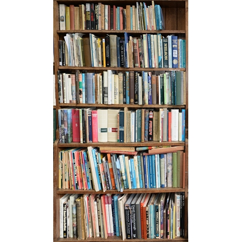 826 - Books - 6 shelves, including John Whitehurst, The Derbyshire Country House, Pevsners, further archit... 