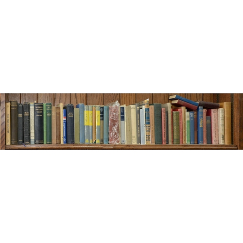 831 - Books - early 20th century and later general stock, including mid-20th vintage Penguin paperbacks; a... 