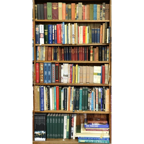 834 - Books - 13 shelves of miscellaneous stock, including 11 Folio Society volumes; Dulac's Arabian Night... 