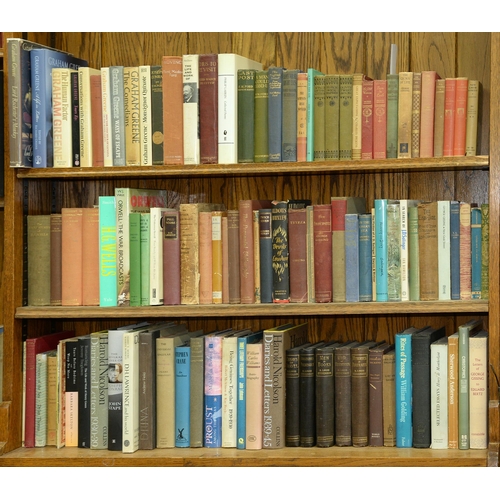 837 - Books - 5 shelves of Modern Firsts and 20th century literature, including Salinger, Dylan Thomas, Ge... 