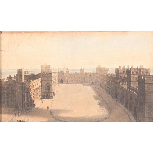 944 - By and after William Daniell RA (1769-1837) - Select Views of Windsor Castle, six (of 12), aquatints... 