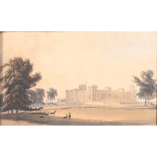 944 - By and after William Daniell RA (1769-1837) - Select Views of Windsor Castle, six (of 12), aquatints... 