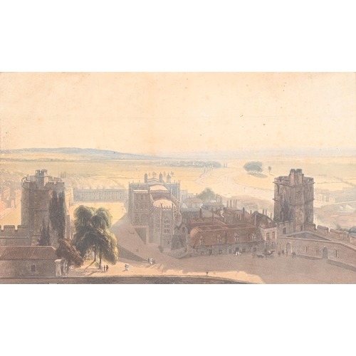 944 - By and after William Daniell RA (1769-1837) - Select Views of Windsor Castle, six (of 12), aquatints... 