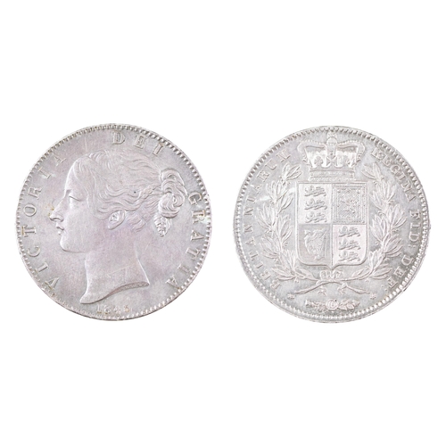 292 - Queen Victoria, Crown, 1845, EF