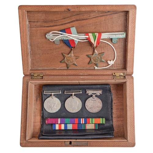 143 - Word War II attributed group of five, 1939-1945 Star, Italy Star, Defence Medal, War Medal and Army ... 