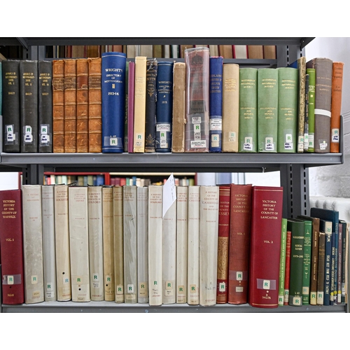 1088 - Books. 10 shelves of ex-library stock, comprising 19th century and later local Nottingham and Nottin... 