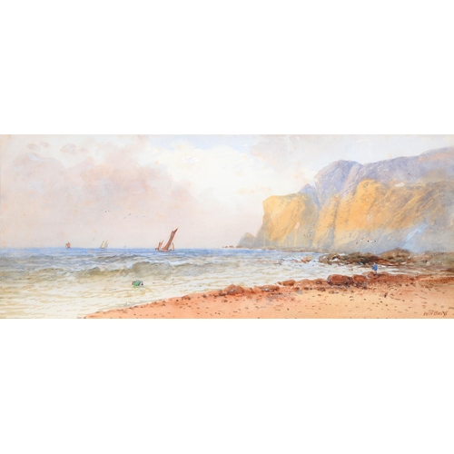 1162 - William Henry Earp (1831-1914) - Near Swanage; Shoreham Sussex; Rottingdean Sussex, set of three, al... 