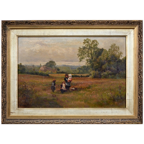 1170 - Henry Hadfield Cubley (1858-1934) - A Summer Morning near Tettenhall Woods, Staffordshire, signed an... 