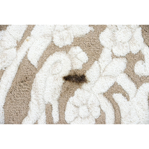 1207 - A beige and cream rug, 455 x 370cm