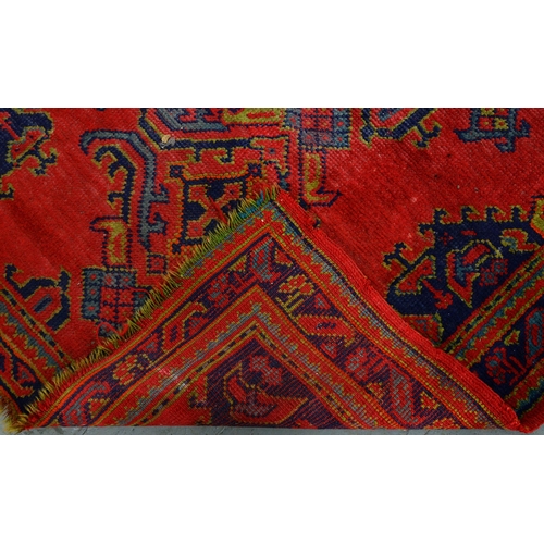 1226 - Four rugs and mats, Turkey rug 128 x 210cm