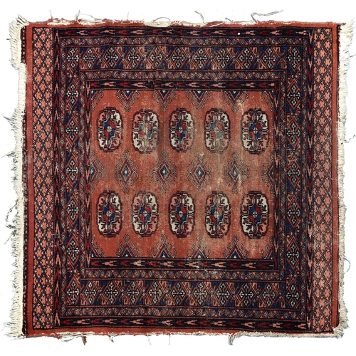 1226 - Four rugs and mats, Turkey rug 128 x 210cm