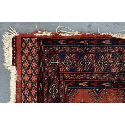 1226 - Four rugs and mats, Turkey rug 128 x 210cm