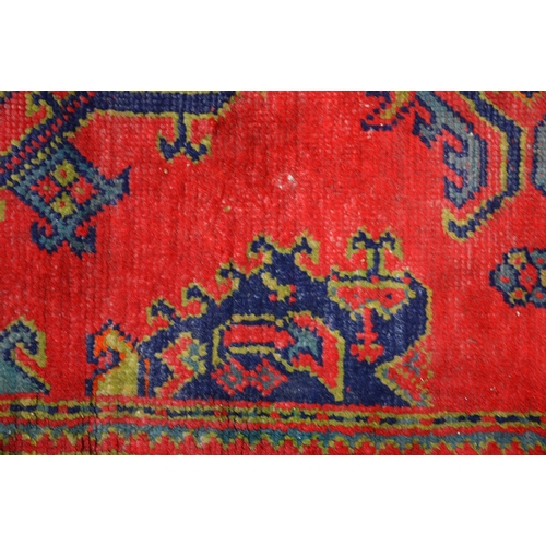 1226 - Four rugs and mats, Turkey rug 128 x 210cm