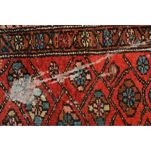 1244 - Two antique rugs, 110 x 212cm and 124 x 162cm