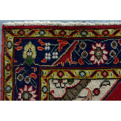 1250 - Three antique rugs, 140 x 190cm, 100 x 150cm and 128 x 200cm