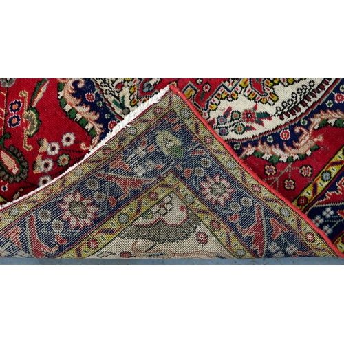 1250 - Three antique rugs, 140 x 190cm, 100 x 150cm and 128 x 200cm