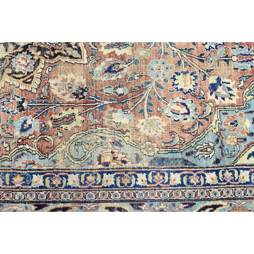 1309 - An antique rug, 300 x 460cm