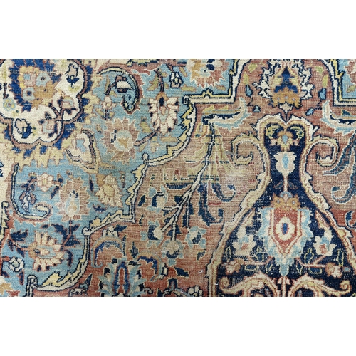 1309 - An antique rug, 300 x 460cm