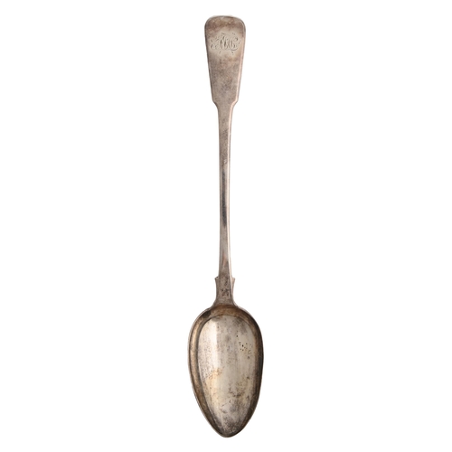 497 - A George III silver gravy spoon, Fiddle pattern, by Thomas and George Hayter, London 1819, 4ozs 9dwt... 