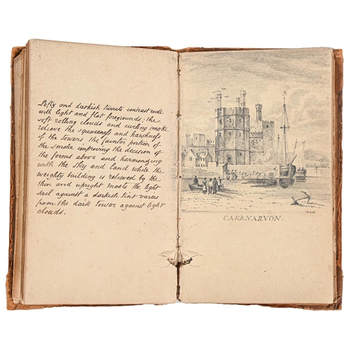 1143 - 'In Search of the Picturesque' in Regency England. An album of twenty-four topographical pencil sket... 