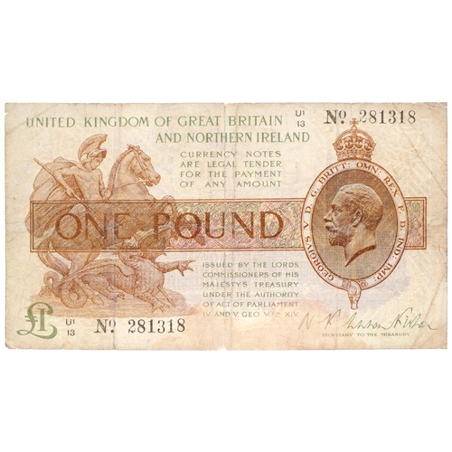 540 - Paper money. A collection, including Bank of England, Wilson Fisher-Clelland, the earlier notes for ... 