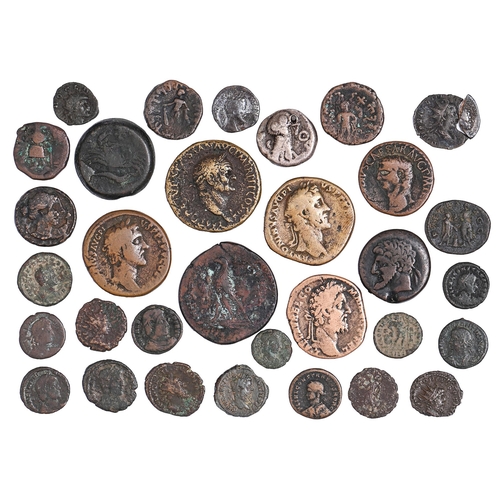 557 - The Ancient World, Rome, Sestertii of Vespasian, M. Aurelius and A. Pius; As of Claudius; Ptolemaic ... 