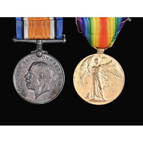 631 - WWI, pair, British War Medal and Victory Medal 202382 Pte G E Kelk Y&LR