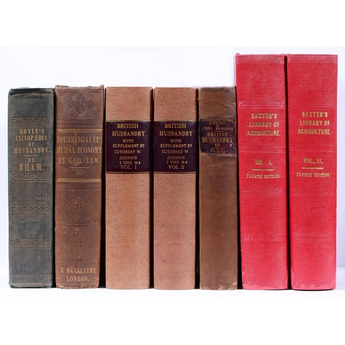 721 - Agriculture & Husbandry. Burke's British Husbandry [...], two-volume set, London: Robert Baldwin... 