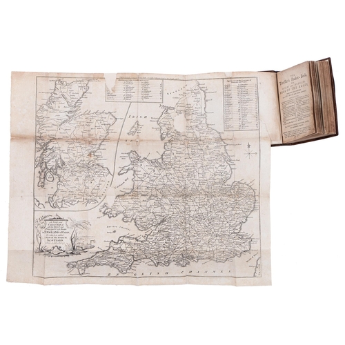 766 - Cartography. Ogilby & Morgan, The Traveller's Pocket-Book [...], twenty-third edition, London: P... 