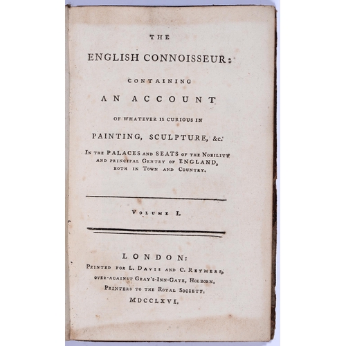 780 - Country Houses. [Marytn (Thomas)], The English Connoisseur: Containing an Account of Whatever is Cur... 