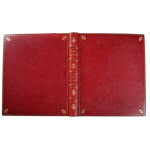 1136 - Binding, Australia and New Zealand. A finely bound late 19th century morocco album of Victorian Engl... 