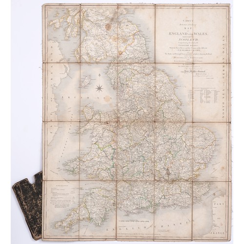 1212 - John Cary (c. 1754 - 1835), Cary's Reduction of his Large Map of England and Wales, with Part of Sco... 