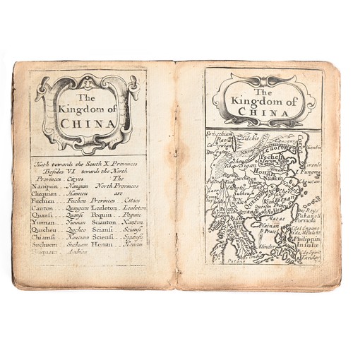 905 - [Seller (John)], Atlas Minimus, or a Book of Geography, [London]: s.n., n.d. [c.1678/79], lacking al... 