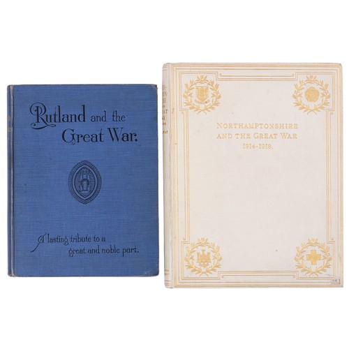 1115 - World War One. Phillips (G.), Rutland and the Great War, first edition, Salford: J. Padfield & C... 