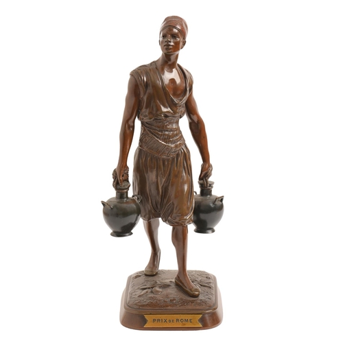 400 - A French orientalist bronze statuette of 