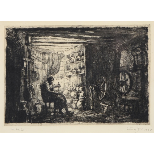 747 - Anthony Gross (1905 - 1984) - La Soupe, signed, titled and dated 1925 in pencil by the artist, etchi... 