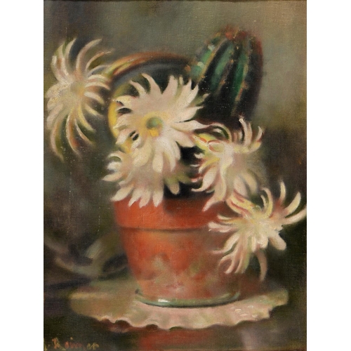 762 - British School, 20th c, Herbert Paasche (Fl. early 20th c) - Still Life of a Vase of Flowers and Thr... 