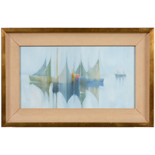 774 - Gerald Parkinson, 1926 - Drying Nets Brittany II, signed and dated '65, signed and dated again and i... 