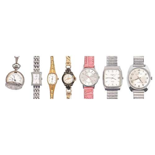 322 - A Jaquet-Droz stainless steel gentleman's wristwatch and miscellaneous other lady's and gentleman's ... 