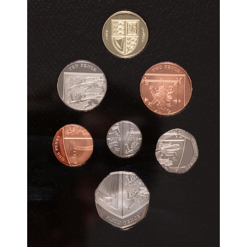 555 - United Kingdom coinage proof set 2008, cased
