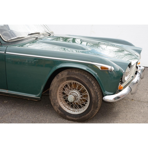 759 - Motor Car. Sold on the instructions of executors. 1968 Triumph TR5, Conifer Green, chassis No CP.178... 