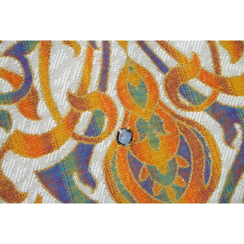 920 - An Art Nouveau style needlework wall hanging fabric, 230 x 248cm