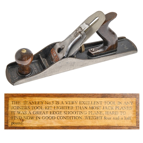 948 - A Stanley No 5 jack plane, wood boxA Private Collection of planes (lot 922-953)... 