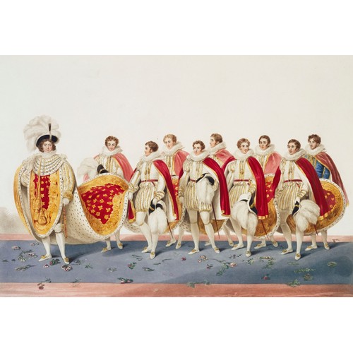 915 - The Coronation of King George IV, 1821. The Coronation dress of a peer, that of Henry Nevill 2nd Ear... 