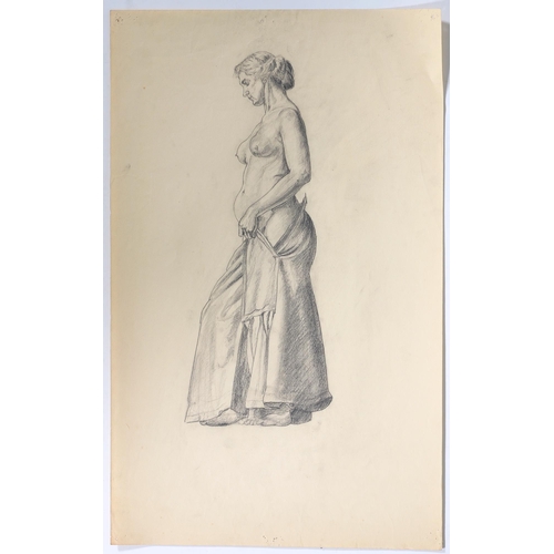 445 - Jose Arthur Gerald Stone (1894-1917) - Life Studies, mainly female, several signed, pencil and charc... 