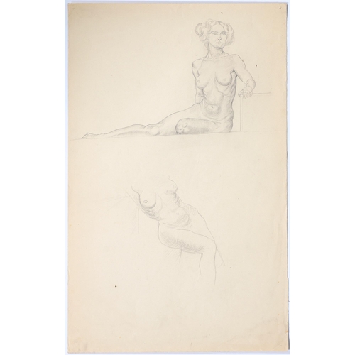 445 - Jose Arthur Gerald Stone (1894-1917) - Life Studies, mainly female, several signed, pencil and charc... 