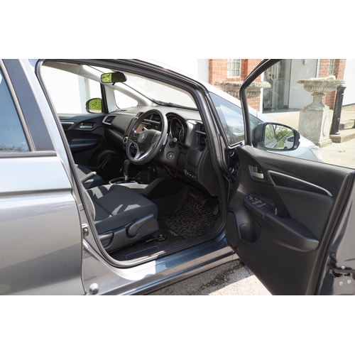 160 - Motor car. Honda Jazz SE 1-VTEC CVT five door hatchback, petrol, automatic, 4051 miles, grey, one ow... 