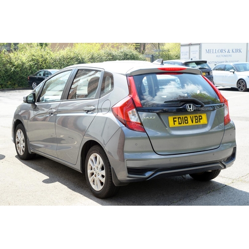 160 - Motor car. Honda Jazz SE 1-VTEC CVT five door hatchback, petrol, automatic, 4051 miles, grey, one ow... 