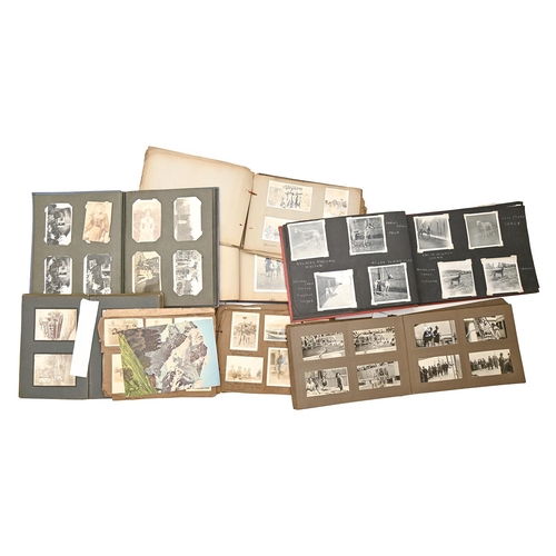 259 - Seven various photograph albums, c1900-1930's