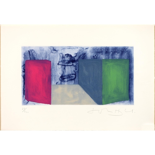 381 - John Hoyland RA (1934-2011) - 1969 (2006), etching with aquatint printed in colour, signed by the ar... 